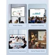 VANKYO Projector Screen 120 inches 16:9 Portable Indoor Outdoor Projection