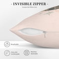 thumbnail image 5 of Square Throw Pillow Covers with Core, Pink Space Planet Pillows for Sofa Beds, 16"x16", 5 of 9