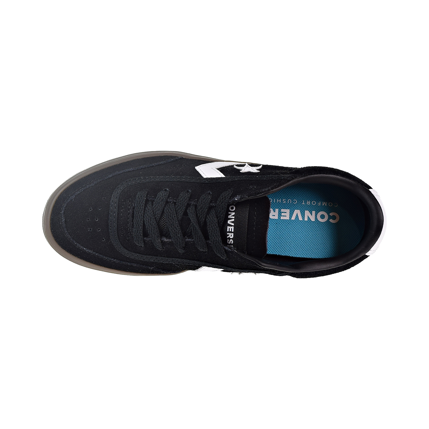 Converse Courtlandt OX Big Kids'/Men's Shoes Black-White-Brown 162570c - image 5 of 6