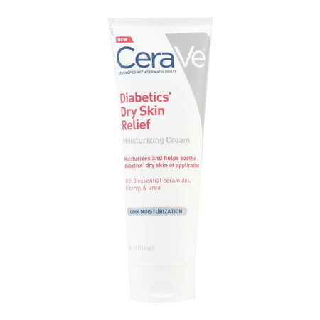 CeraVe  Diabetics’ Dry Skin Relief Moisturizing Cream 8