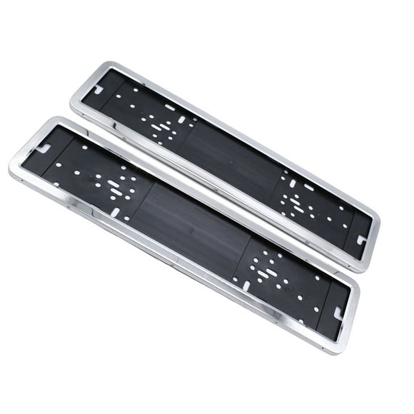 Sidaley Marco para matrícula de 2 piezas, componente Exterior Universal, accesorio para coche, marcos protectores, soporte adecuado para Automoción decorativa y accesorios