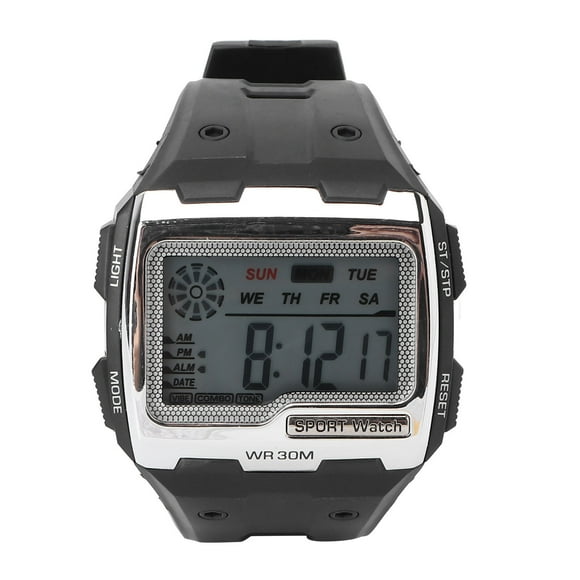 Reloj electrónico, reloj deportivo digital, relojes grandes impermeables para exteriores, reloj de pulsera digital diseñado con precisión
