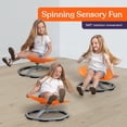 thumbnail image 3 of Special Supplies Sensory Spin Chair for Kids - Comfortable - Versatile Floor Chair for Playroom, Bedroom, or Nursery - Blue, 3 of 9