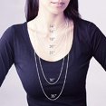 thumbnail image 7 of SuperJeweler Nicole Nameplate Necklace in Gold, 16 inches All Names Available for Women, 7 of 7