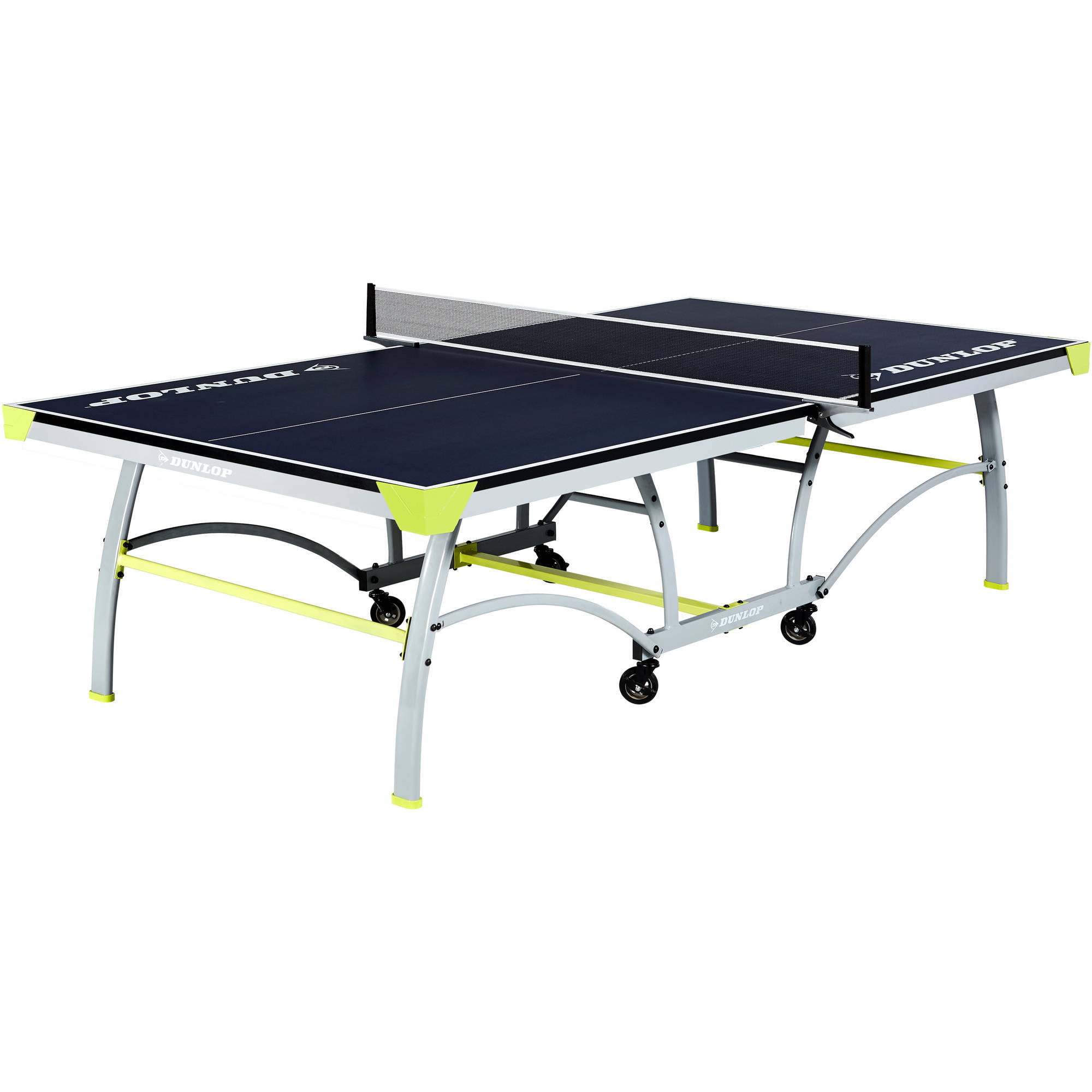 Single Player or 2-Player Dunlop 2-Piece Table Tennis Table 