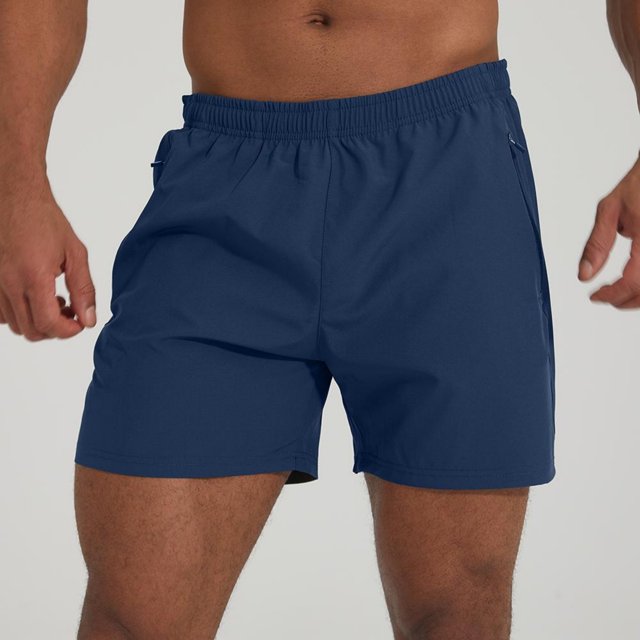 pstuiky Abreviatura para hombres, Pantalones cortos deportivos de lino sintético con bolsillos y cintura elástica para hombre, de pierna recta, para playa, hasta la rodilla.