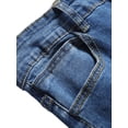 thumbnail image 6 of Lamuusaa Men Casual Jeans, Solid Color Long Trousers with Broken Holes, S/ M/ L/ XL/ XXL/ XXXL, 6 of 9