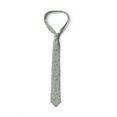 thumbnail image 4 of Men's Tie, Ornamental Wintery Elements, 3.7", Pale Sage Green Cream, by Ambesonne, 4 of 4