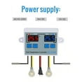 thumbnail image 3 of Durable Thermostat Digital Double Control Temperature Temperature Reg -50~110°C, 3 of 8