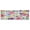 Spring Floral Patterns, variant on Iauyy Curtain Valance， 54x18 in， Vector Floral Pattern Design- 40–60% Shading for Kitchen and Bathroom Windows