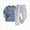 A184-Blue, variant on Toddler Boy Clothes Long Sleeve Pullover Sweatshirt Top Jogger Pant Sets 2 Piece Outfits Fall Winter Baby Boys(Blue,12-18 Months)