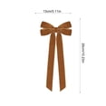 thumbnail image 3 of Talqzovs Velvet Ribbon Bows Christmas Tree Decorations , 10.24x5.12in Christmas Bows for Wreaths for Tree Front Door Wreath Garland Holiday Decor, 3 of 6