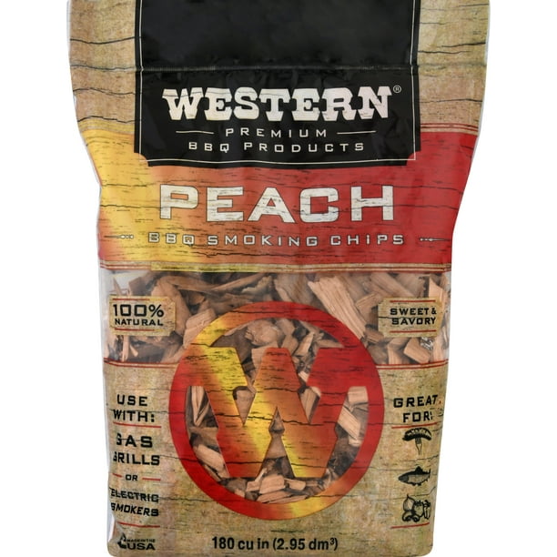 Western Premium BBQ Peach Smoking Chips