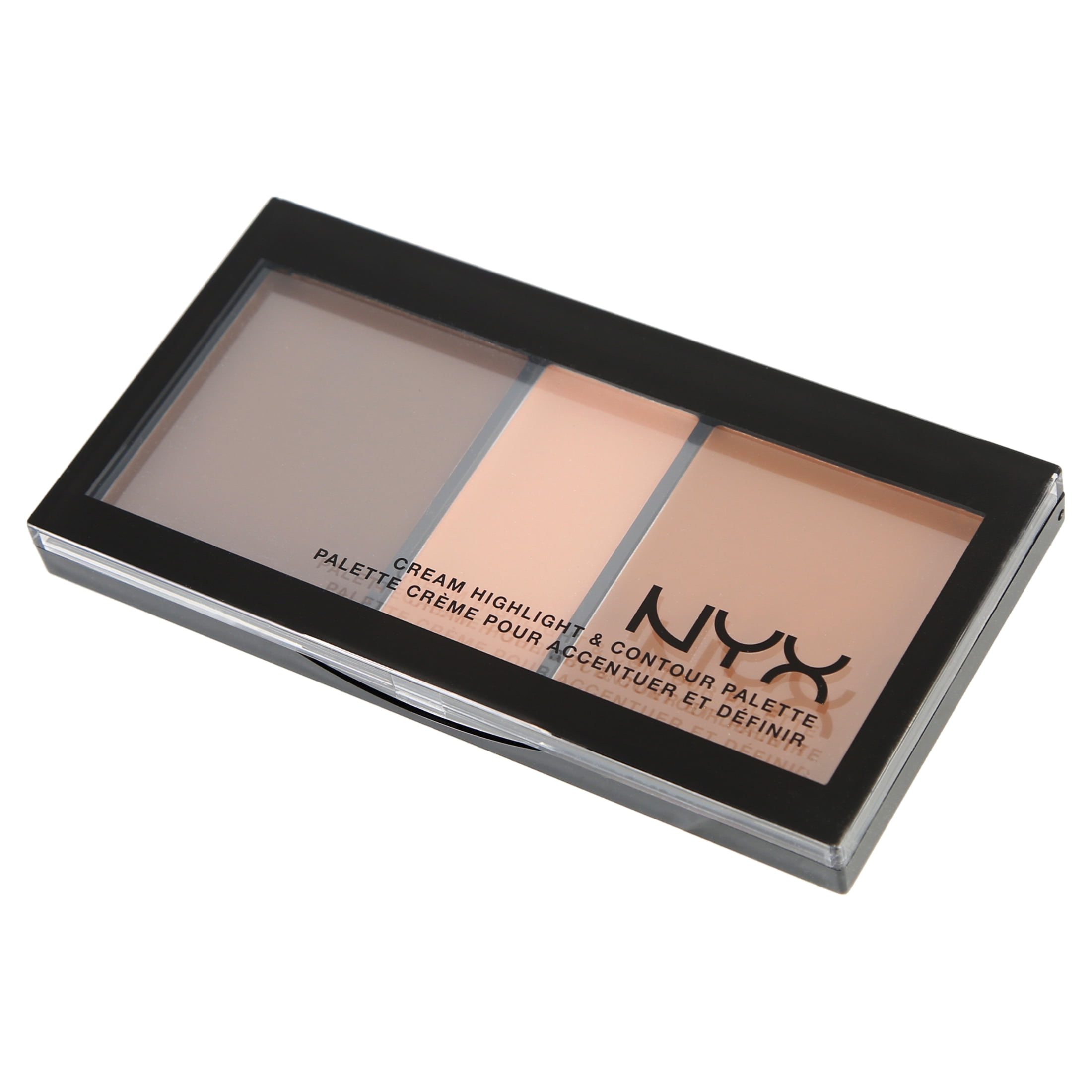 NYX Professional Makeup Cream Highlight Contour Palette, Deep -