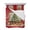 Forest Green Red, variant on Quilts King Size Bedding Set, Black Christmas Tree Lightweight Quilted Comforter, Watercolor Xmas Snowflake Soft Reversible Bedspread Coverlet with Pillow Covers for All Season, 96" x 106"
