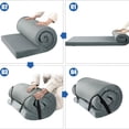 thumbnail image 5 of Memory Foam Camping Mattress Pad - Comfort-Cell Portable Sleeping Mat for Adults, Roll-Up Floor Mattress for Guest/ Tent/ SUV/ Cot, Foldable for Camping & Travel (Multi-Use), 5 of 7