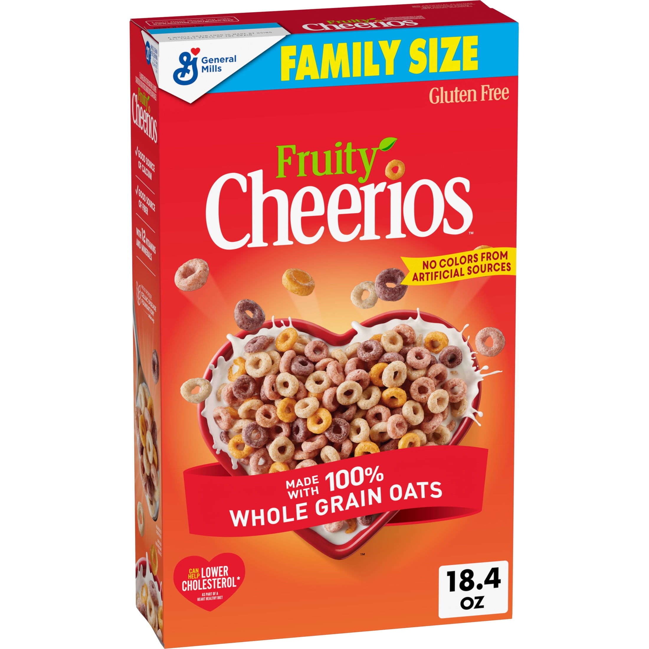 cheerio Chocolate Cheerios Breakfast Cereal with Oats, Gluten Free, 20.3