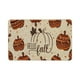 thumbnail image 1 of Uuiauoio Holiday Pumpkin Entrance Mat Plush Velvet Non Slip Floor Rug for Home Decor Thanksgiving Welcome, 1 of 3