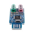 thumbnail image 2 of 2Pcs Free Driver USB Sound Card CM108 USB Sound Card Chip Blue, 2 of 8