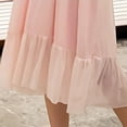 thumbnail image 5 of KAUOD Girls Muslim Long Dress 𝐈slamic Kids Abaya Prayer Dresses Lace Embroidery Soft Short Sleeve Traditional Eid Clothes, 5 of 5