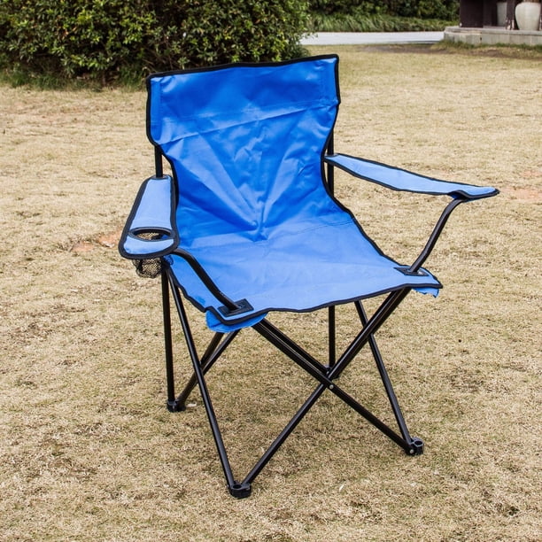 3 UNIDS/PAQUETE Sillas de Campamento Plegables Ligeras for Exteriores Familiares con Portavasos Marco Cuádruple Portátil Asientos Duraderos Silla de Playa Deportiva for Acampar