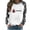 Dark Gray, variant on Maplenight Christmas Sweatshirts for Women Loose Casual Crew Neck Pullover Sweatshirt Holiday Vacation Graphic Tees Tops