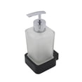 thumbnail image 1 of Despachador De Jabón para Baño Rubinett  Cuadrado Negro Mate Acero Inoxidable, 1 of 3
