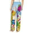 thumbnail image 3 of Barney And Friends Women's Pajama Pants, Comfy All Over Print Lounge Pants Casual Sleepwear with Pockets & Drawstring, 3 of 8