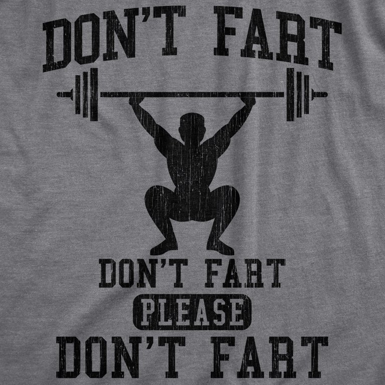 Don't Fart Funny Weight Lifting Gym Workout Fitness Gifts | Poster