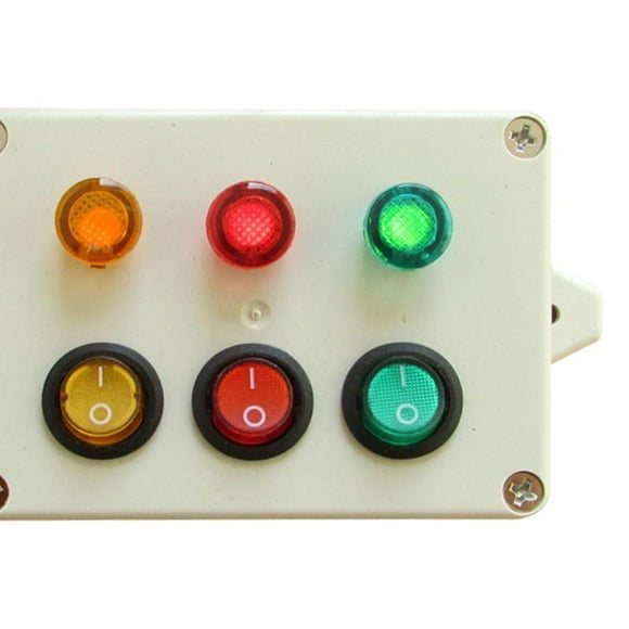 thinsony Mini Traffic Light Crosswalk Stop Light Road Sign Learning Montessori Toys