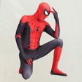 thumbnail image 4 of Ropa de cosplay Medias Halloween Slim Fit Vestido de fiesta de superhéroe para niños (Niño 160) Rojo, 4 of 6