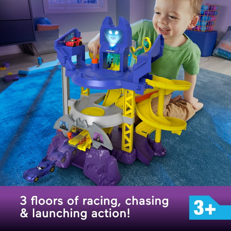 Fisher-Price DC Batwheels Race Track Playset, Launch & Race