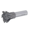thumbnail image 2 of Dovetail Cutter, 2in High Grinding Accuracy Cemented Carbide Durable 6 Blades Milling Cutter  For Stainless Steel, 2 of 8