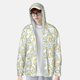 thumbnail image 2 of Balery Moon And Rabbit Sudadera ligera de manga larga con capucha y protección solar UPF 50+ para hombre y mujer, ideal para pesca y running-Large, 2 of 7