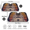 thumbnail image 3 of Fotbe Pug dog Yoga Car Windshield Sunshade | Sun Visor Protector Front Window Shade, Keeps Out UV Rays, Keeps Your Vehicle Cool-Small, 3 of 7