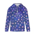 thumbnail image 5 of Sudadera con capucha para hombre, moderna, con cordón ajustable y bolsillo, estampada, deportiva y de ocio, sudadera con capucha, blusa de poliéster para hombre, 5 of 5