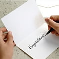 thumbnail image 4 of Precio sorpresa!Tarjeta de mensaje de temporada de graduación, surtido de tarjetas de graduación, negro y dorado, felicitaciones con sobre, 12 Uds., 4 of 5
