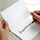 thumbnail image 4 of Tarjeta de mensaje de temporada de graduación, surtido de tarjetas de graduación, negro y dorado, felicitaciones con sobre, 12 Uds., 4 of 5