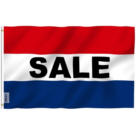 Anley Fly Breeze 3x5 Foot Sale Flag - Advertising Business Commercial House Selling Flags Polyester