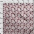 thumbnail image 3 of oneOone Polyester Spandex Dark Magenta Fabric Floral & Greenery Sewing Material Print Fabric By The Yard 56 Inch Wide-W0, 3 of 6