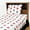 White, variant on North Carolina State Wolfpack 100% cotton, 4 piece sheet set - flat sheet, fitted sheet, 2 pillow cases, King, White