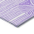 thumbnail image 4 of Addison Rugs Chantille Indoor/Outdoor Contemporary Art Deco Purple Washable Rectangle Rug, 8' x 10', 4 of 6