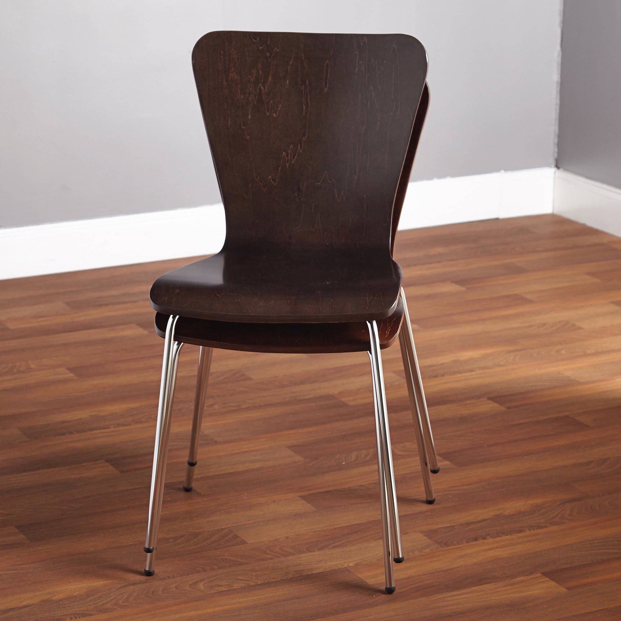 Pisa Bentwood Chair, Set of 2, Espresso