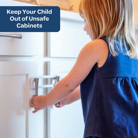 Wittle Child Safety Sliding Cabinet Lock 6 Pk Baby Proof