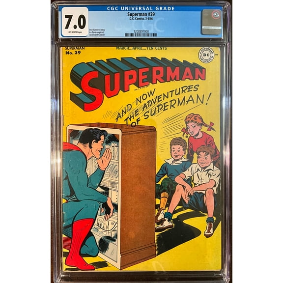 Superman #39 - CGC 7 Comic Book