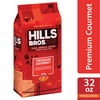 Hills Bros. Coffee 100% Arabica Premium Gourmet Whole Bean Coffee, Medium Roast, 32 Oz