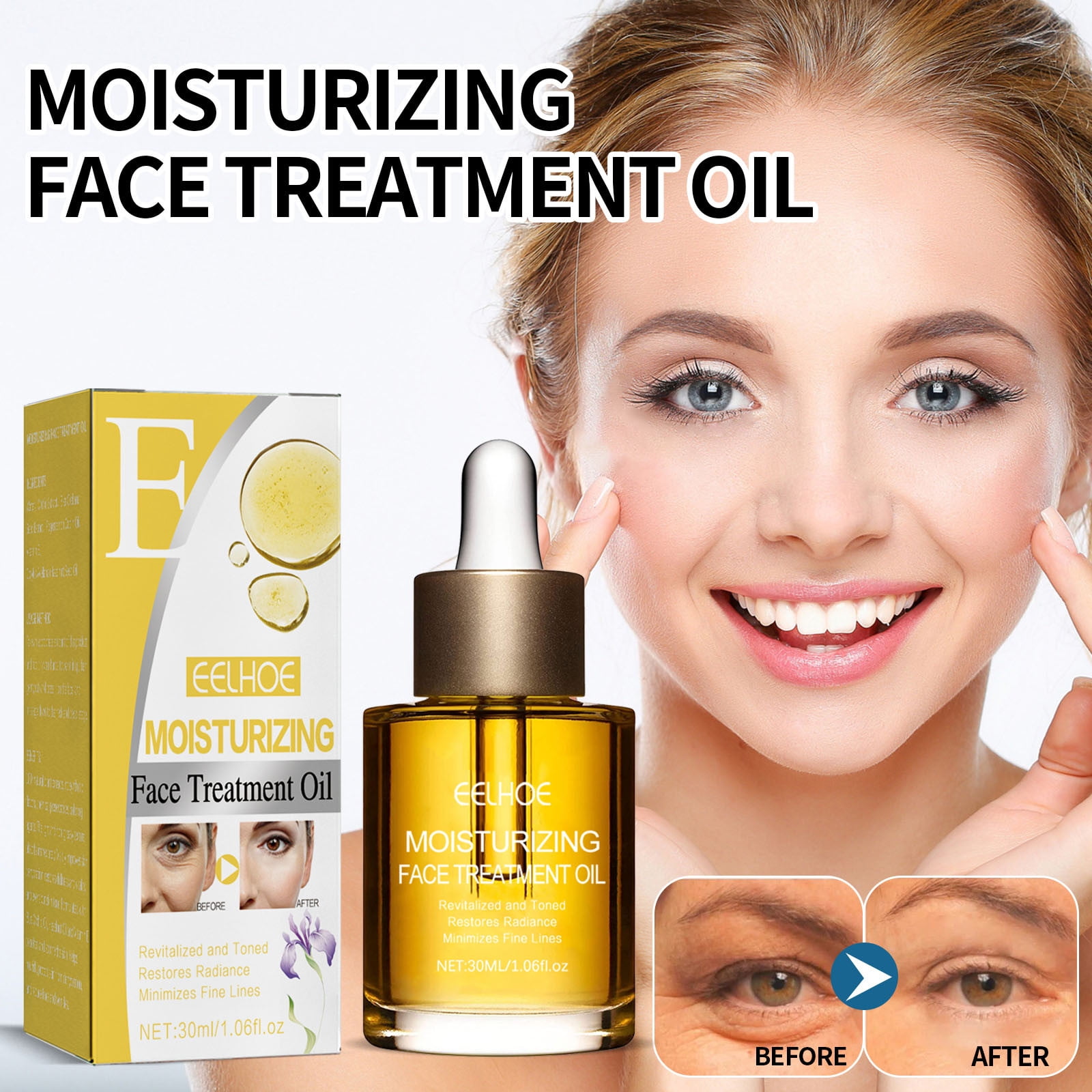 Kokovifyves Blue Orchid Face Cure Oil,Skin Is Immediately Hydrated