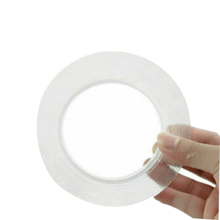 Transparent Magic Nano Tape Double Sided Grip Reusable Home Tape Traceless  Glue