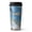 Black-2, variant on 18oz Travel Coffee Mug, 316 Stainless Steel Vacuum Insulated Tumbler with 2-in-1 Straw Lid & Strap, Turquoise Marble Watercolor Print