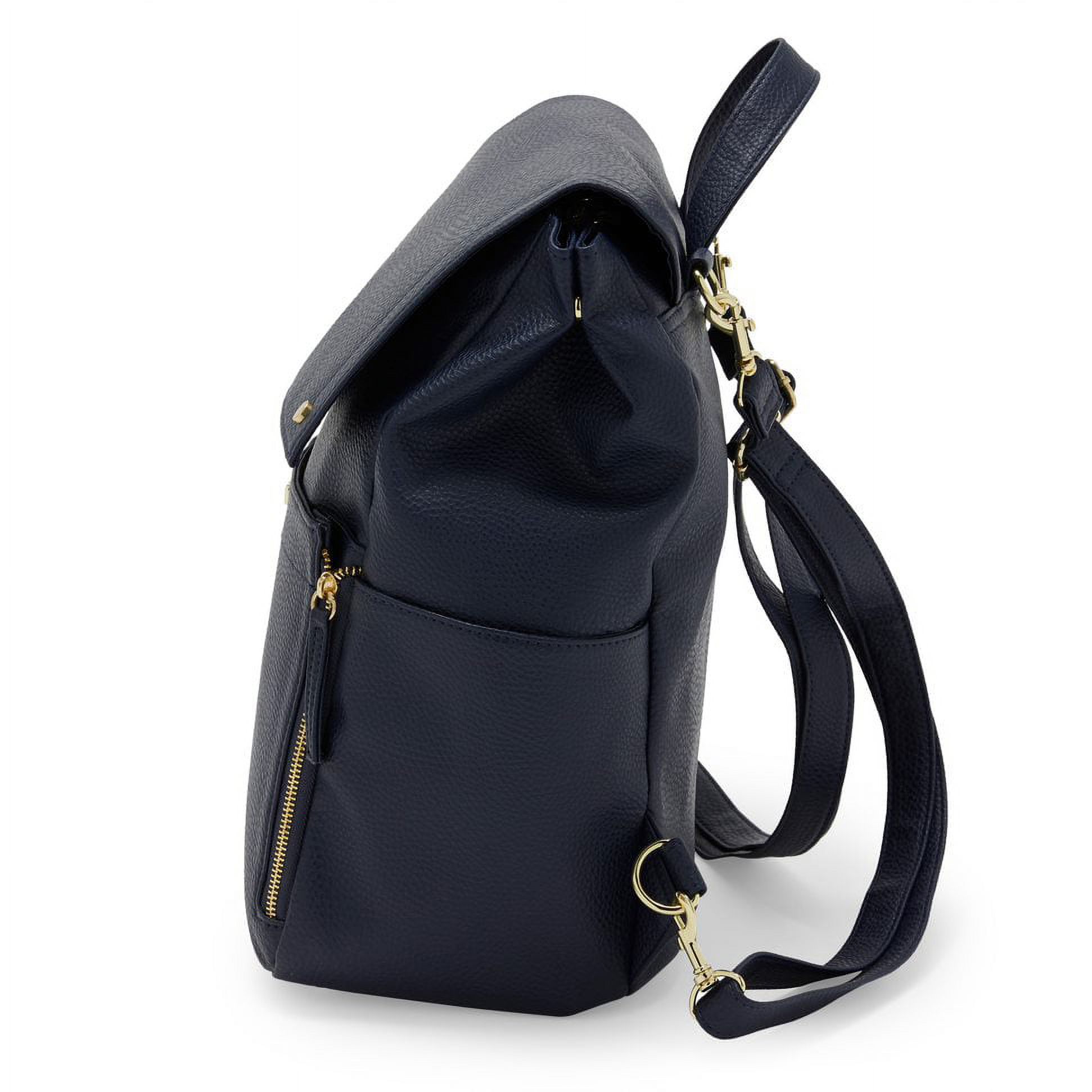 MoDRN Charli Diaper Bag in Navy, Convertible Backpack with Adjustable Straps - image 3 of 6